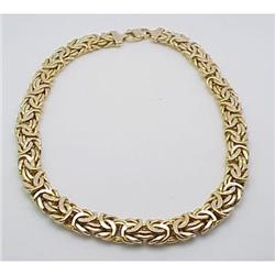 Byzantine gold necklace