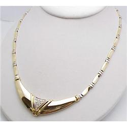 Gold & Diamond necklace