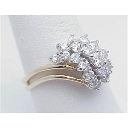 Waterfall Diamond Cluster Ring waterfall-diamond-cluster-ring