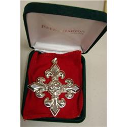 Reed & Barton 2005 Xmas Cross Sterling