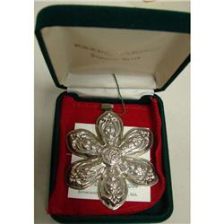 Reed & Barton Sterling Snowflake 1998