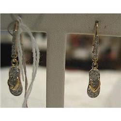 Flip Flop Dangle Earrings