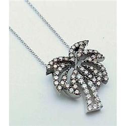 Diamond Palm Tree Pendant