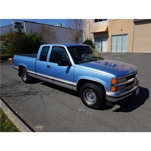 1996 CHEVROLET C/K 1500 SILVERADO, AUTOMATIC, 251,865 KM, POWER LOCKS, POWER WINDOWS ANTI THEFT ALAR