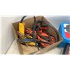 Image 2 : JUMPER CABLES, DEWALT ELECTRIC DRILL AND 2 CASES TIRE CHAINS
