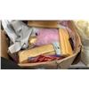 Image 4 : LARGE BOX OF PARTY EVENT TABLE CLOTHS AND DECOR