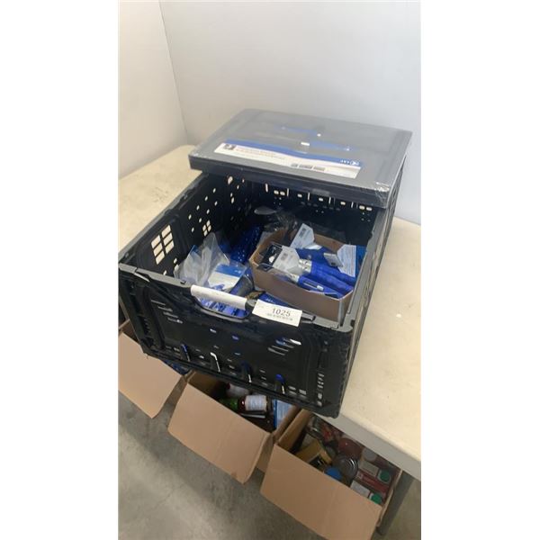 Crate of new jet knives, t-handle set and more