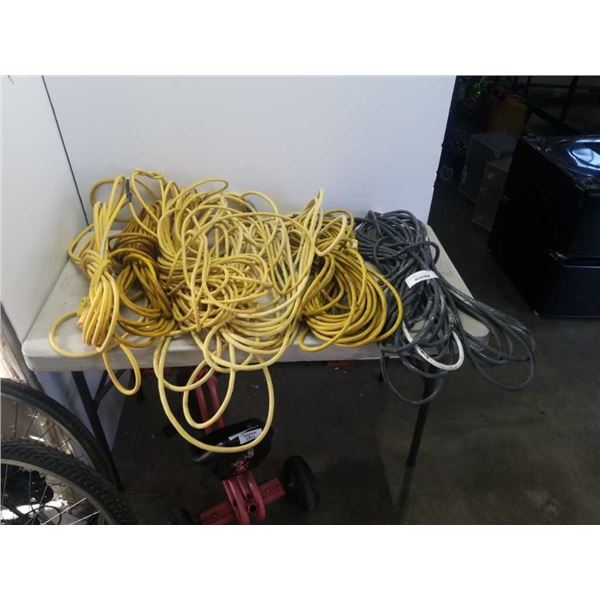 6 LARGE EXTENSION CORDS