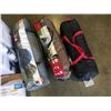 Image 2 : LOT OF STORE RETURN TABLE FANS, STORE RETURN TENT PARTS - NO POLES, STORE RETURN TOASTER OVENS