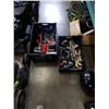 Image 1 : 2 Crates of  clamps, drywall tools and scissors
