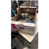 Image 1 : TRAY OF WALKIE TALKIES, SHOP SUPPLIES, ELIMINATOR 300W MOBILE POWER INVERTER