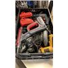 Image 2 : Crate of power tools and chargers