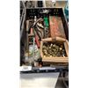 Image 3 : 2 Crates of pipe tools fittings drill bits and more