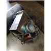 Image 2 : Vintage metal mailbox, basket hanger and vintage flashlight