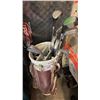 Image 2 : Golf bag with wilson RH clubs