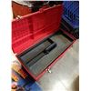 Image 2 : Large red tool box and the board games
