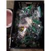 Image 2 : 2 crates of various power adapters micro USB and more