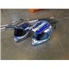 Image 2 : 2 DIRTBIKE HELMETS, HOCKEY STICKS AND BADMINTON RACKETS