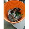 Image 3 : Bucket of aquarium rock and accessories
