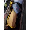 Image 2 : HUSKY ROLLING TOOL BAG WITH TOOLS, ELECTRICAL TESTERS, POWER BARS, TIMER BOX