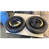 Image 1 : TWO 13 INCH SPARE TIRES