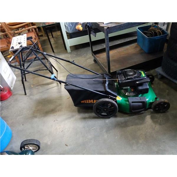 Weed eater gas powered lawn mower