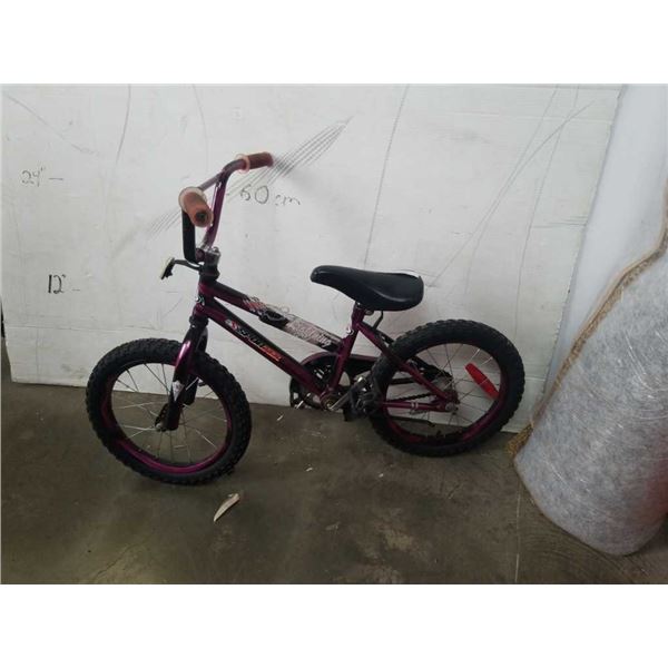 PURPLE SPORTEK KIDS BIKE