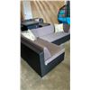 Image 3 : BRAND NEW PREMIUM SMALL L OUTDOOR SECTIONAL RETAIL $1549 W/ DARK GREY CUSHIONS AND 2 ACCENT PILLOWS 