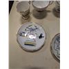 Image 9 : NORTHERN CANADIAN SOUVENIR TEA ITEMS - YUKON CUP AND SAUCER, INUVIK NORTH WEST TERRITORIES 2 CUPS AN