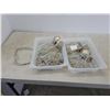 Image 1 : Two trays of beaded necklaces