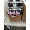 Image 3 : Box of 100 new LED roses and box of new hair