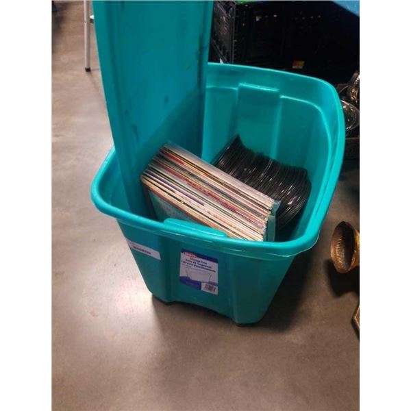 TOTE OF RECORDS