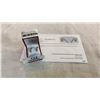 Image 1 : STERLING SILVER YELLOW GOLD PLATED GENUINE BLUE TOPAZ HOOP EARRINGS W/ APPRAISAL $865 - 14 BLUE TOPA
