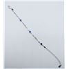 Image 2 : STERLING SILVER BRACELET SET W/ KYANITE GEMSTONES W/ APPRAISAL $880