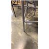 Image 3 : PAIR OF METAL BASE STOOLS