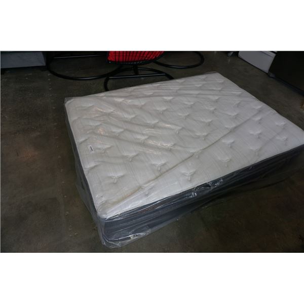 AS NEW DOUBLE SIZE SIMMONS BEAUTY REST STERLING DROP TOP MATTRESS RETAIL $1299