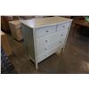 Image 4 : 5 DRAWER CHEST OF DRAWERS SEAFOAM GREEN - 44.5 INCHES WIDE, 20 DEEP, 43 TALL