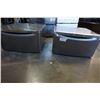 Image 2 : PAIR OF GREY WHIRLPOOL LAUNDRY PEDESTALS