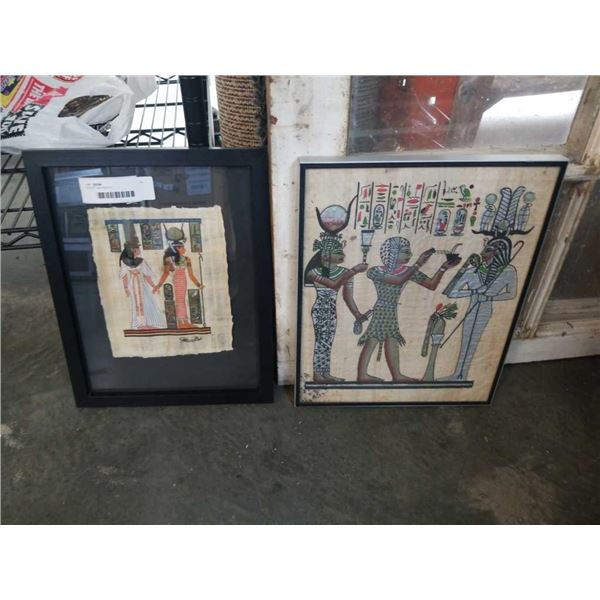 2 EGYPTIAN PRINTS