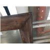 Image 2 : RUSTIC WOOD FRAMED BEVELLED MIRROR