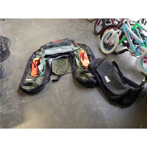 NORTH X NOTRTHWEST inflatable fishing tube - slow leak