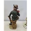 Image 7 : 4 VINTAGE HAND PAINTED FIGURES