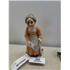 Image 8 : 4 VINTAGE HAND PAINTED FIGURES