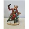 Image 2 : 4 VINTAGE HAND PAINTED FIGURES - one repaired