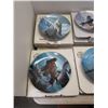Image 2 : BRADFORD EXCHANGE MAJESTIC BIRDS 8 COLLECTOR PLATE SET