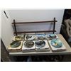 Image 1 : BRADFORD EXCHANGE WILD AND FREE: CANADA'S BIG GAME 8 COLLECTOR PLATE SET WITH STAND
