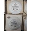 Image 10 : BRADFORD EXCHANGE LIVING WITH NATURE: JERNERS DUCKS 8 COLLECTOR PLATE SET WITH DISPLAY SHELF