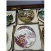 Image 4 : BRADFORD EXCHANGE LIVING WITH NATURE: JERNERS DUCKS 8 COLLECTOR PLATE SET WITH DISPLAY SHELF