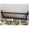 Image 6 : BRADFORD EXCHANGE LIVING WITH NATURE: JERNERS DUCKS 8 COLLECTOR PLATE SET WITH DISPLAY SHELF
