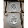 Image 9 : BRADFORD EXCHANGE LIVING WITH NATURE: JERNERS DUCKS 8 COLLECTOR PLATE SET WITH DISPLAY SHELF